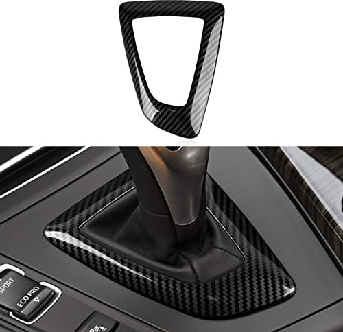 Auto Aufkleber Schaltknauf-Abdeckung ABS Interieurleisten Trim Kompatibel mit F20 F21 F22 F23 F30 F31 F32 F33 F34 F35 F36 Zubehör