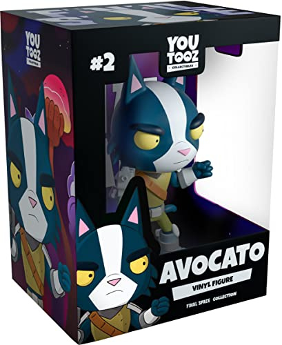 Youtooz Avocato 4.6 Vinyl Figure, Official Licensed Collectible from Final Space, by Youtooz Final Space Collection