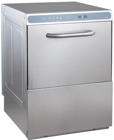 GastroHero PROFI50SLE Geschirrspülmaschine I Spülmaschine mit Laugenpumpe, Reiniger- und Klarspüldosierer I Korbmaß 50 cm I Geschirrspüler Gastronomie