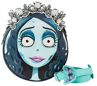Loungefly WB Corpse Bride Emily Umhängetasche, Blau, Einheitsgröße
