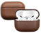 Woodcessories - Leder Case kompatibel mit Airpods Hülle Pro - Nachhaltig aus Aloe Vera Pflanzen