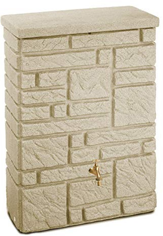 FLORANTIA Regentonne Maurano 300 Liter Sandstein