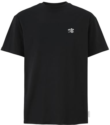 IRIEDAILY Herren T-Shirt SPIEGELREFLEX Bio-Baumwolle Relaxed Fit XXL Black