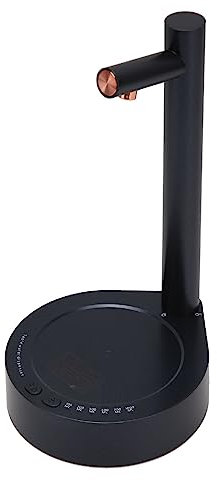Dekaim Smart Table Water Dispenser Smart Table Water Dispenser, 5 Gallon USB Charging Desktop Water Bottle Pump, Dark Blue, 7 Level Quantitative.