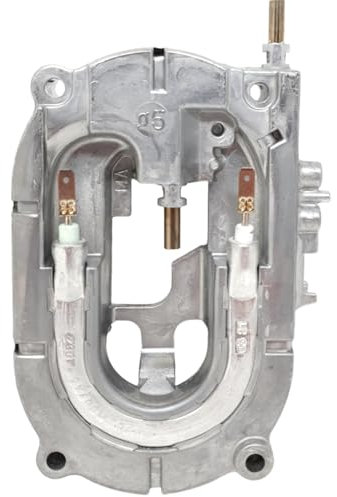 Generisch Thermoblock Heizung Durchlauferhitzer kompatibel mit DeLonghi 5513227941 Lattissima Esam EX:1 230V 1200W Alu-Heizelement mit 5mm Stutzen für Kaffeevollautomaten Ersatzteil