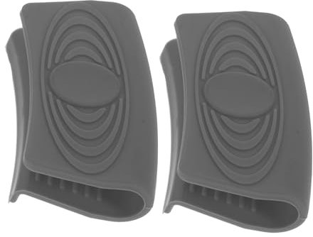 Mikinona 2pcs Hot Handle Covers Pot Grip Sleeves Heat Insulation and Easy to Clean for Kitchen Safety