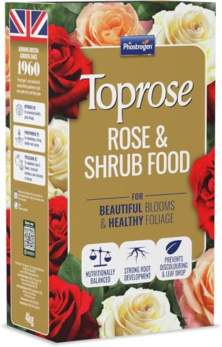 Rose and Shrub Feed 1kg (Pack of 1) – Rose Feed & Rose Food | Granular Plant Food Indoor & Outdoor for Roses, Shrubs & Flowering Plants | Promotes Healthy Growth & Vibrant Blooms