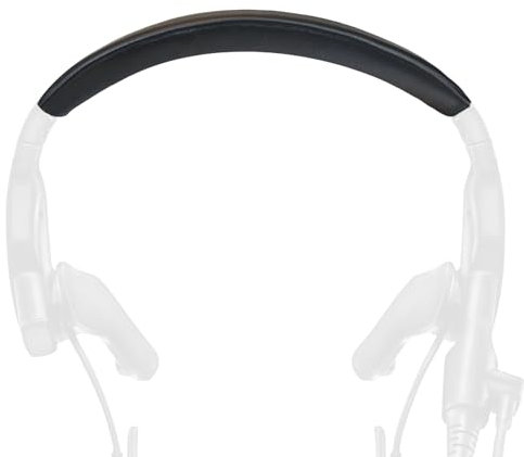 SINOWO Cuscinetti laterali di ricambio per cuffie aeronautiche Bose ProFlight Series 1/2, colore nero