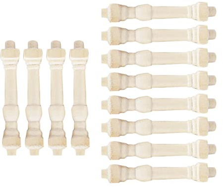 Gralara Dollhouse DIY Builders 1:12 Miniatur Treppengeländer Aus Holz Balustraden