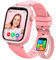 Fitnynxos Smartwatch Bambini, Orologio Bambina con SIM, Telefono, GPS, 4G Videochiamata, SOS, Sveglia Modalità Classe Rosa