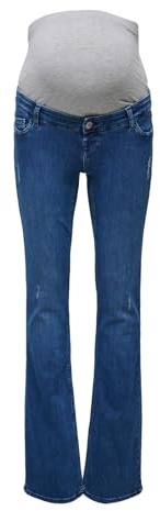 ONLY Damen Flared Fit Jeans Bein Mit Schlag Blau L/32 | Flared fit, Casual, Bei max. 40 grad waschen