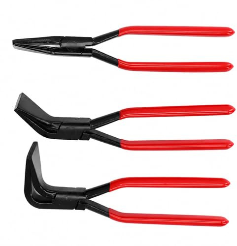Set di 3 pinze piegate per lamiera, 45°, 90°, 180°, pinza piegata, pinza per lamiera, idraulica, pinza piegata per auto (22 mm)