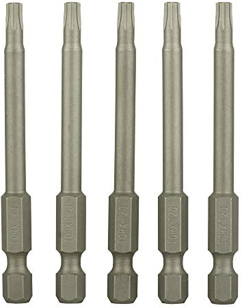 Dewalt Torsion Schrauberbits DT7292 (T20, Gesamtlänge 70 mm, optimale Passgenauigkeit, aus europäischem Hochqualitätsstahl, in wiederverschliessbarer Kunststoff-Box) 5 Stück