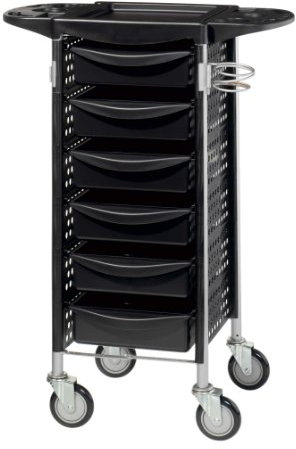 Comair 3070043 Stapelboy Profi, 42 x 38.5 x 92 cm, schwarz