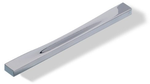 Griff Möbelgriff Schrankgriff Metall aus Zinkdruckguss Glanzchrom Bohrlochabs...