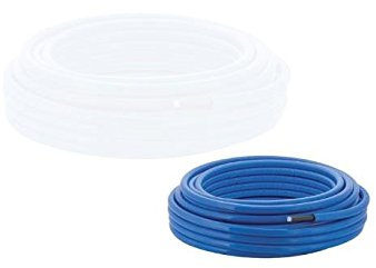 Geberit Mepla Rohr 26 x 25 m rund vorgedämmt, 10 mm blau