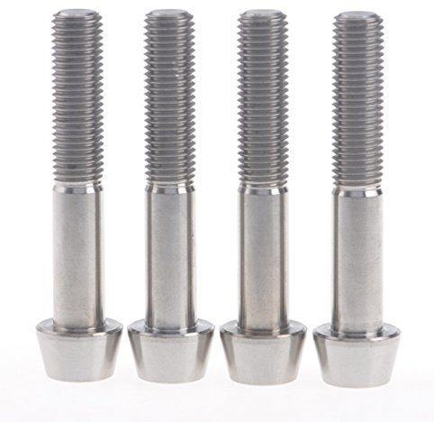 4 X Vite In Titanio Conico Pinza for Ducati Monster 696