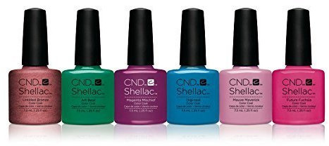 Shellac Art Vandal Kit, 7.3 ml, Pack of 6