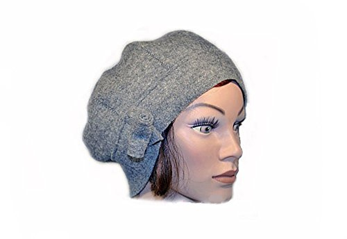 Mütze, Damen, Filzmütze, Beanie, Winter, Wollhut, grau, Wolle, Filz, modern, Wollmütze, Walk, Loden