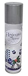 DUE ESSE 1 PZ BOMBOLETTA Argento Spray Silver 150 ML Decorazione Natalizia Natale