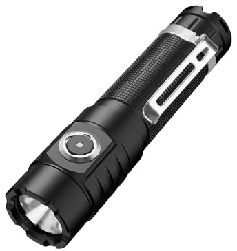 KLARUS ST10 1100 lumens Lampe de Poche compacte Rechargeable,Mini Lampe Torche,6 Modes,Ipx8 étanche,Convient pour Le Camping Quotidien en Plein air, etc.