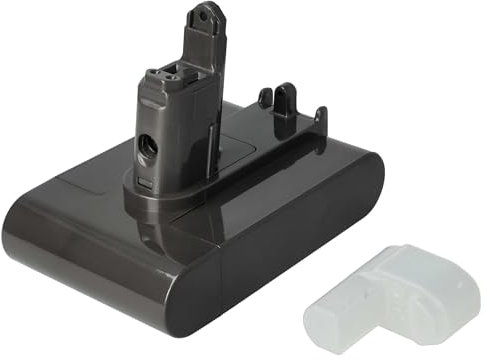 vhbw Akku kompatibel mit Dyson DC35, DC34 Animal, DC31 Animal, DC34 Staubsauger - Typ B Grau (2000 mAh, 22,8 V, Li-Ion)