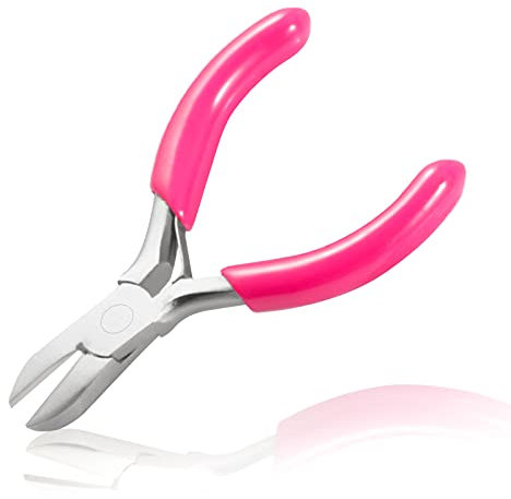 LEONTOOL Mini Diagonal Cutters 3 Inches Side Cutting Pliers Diagonal Cutting Plier Wire Cutters for Jewelry Making Beading Repair Supplies Mini Pliers for Jewelry Making Supplies