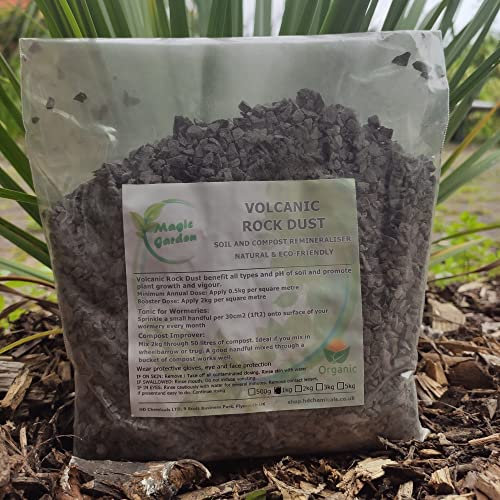 Trading Volcanic Rock Dust Organic Fertiliser Soil Compost Remineraliser Top 500g 1kg (500g)