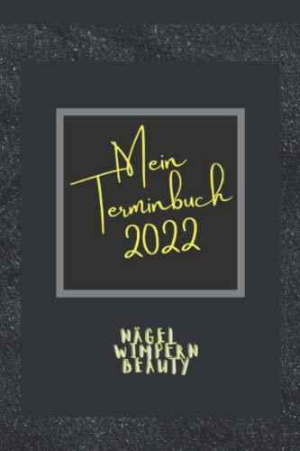 Terminplaner A5 schwarz, Terminbuch schwarz 2022 A5, Kunden Terminkalender mit Uhrzeit, Terminplaner für Nagelstudio, Wochenplaner, Tagesplaner: ... schwarz, Terminbuch modern für Kosmetiksalon