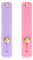 WLLHYF 2Pcs Phone Loop Finger Holder, Silicone Phone Grip Phone Finger Strap Stand Universal Portable Finger Kickstand for Most Smartphones (2pcs-Pink/Purple)