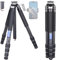 Trípode ligero de fibra de carbono de diseño compacto, columna central de forma especial, soporte de cámara de viaje de carbono resistente para videocámara digital DSLR, carga máxima de 25 kg
