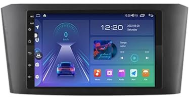 9 Zoll Android 12 HD Doppel DIN Radio Für Toyota Avensis T25 2002-2008 Mit GPS Navigation Wireless Carplay Und Android Auto Unterstützt Bluetooths Mit Mirror Link Rückfahrkamera ( Color : A , Size : S