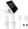 Meichoon Alarm Security System House Wireless Burglar Alarm 10 Piece Kit with WiFi APP Control for Home & Shop 115dB Louder Siren Compatible with Alexa and Google Home AF13B
