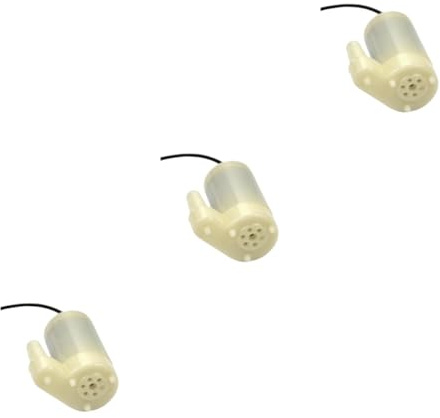 BESPORTBLE 3pcs Battery-Powered Water Pump for Fish Tank Aquarium Fountain Submersible Pump Shell Random Style