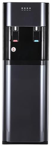 MVXBICIA Bottom Loading Water Cooler with Empty Bottle Indicator Light for Home and Office Use - Hot and Cold Water Dispenser(Bluegray)