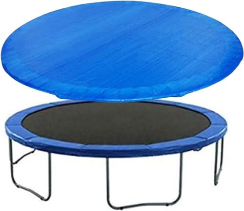 SSDDLZEQ 4.0 m wasserdichte runde Trampolin-Schutzhülle, regenfest, UV-beständig, staubdicht, verschleißfest, Outdoor-Trampolin-Abdeckung