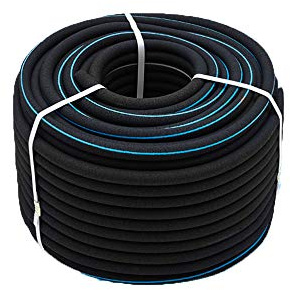 XRMXF Tuyau de ventilation microporeux HI - Tuyau d'air - Aérateur - Tuyau d'oxygène pour bassin à koï - Pour enrichir en oxygène dans l'étang de jardin (ID 10 mm, AD 16 mm, L 10 m)