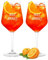 Aperol Spritz Gläser 2er Set Holy Aperoli - Einzigartige Aperol Gläser für den Perfekten Genussmoment | Premium Spritzgläser Set | 440 ml Kristallglas Made in Germany | Ideal als Aperol Geschenkset