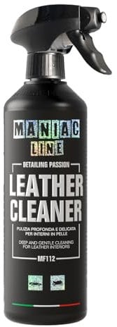 Maniac Line Leather Cleaner 500ml Prodotto per la pulizia e la cura della pelle auto