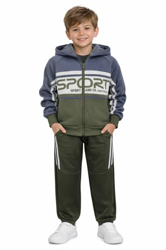 Fashion Boy warmer Trainingsanzug Sport Jogginganzug Kinder Freizeitanzug JF176a