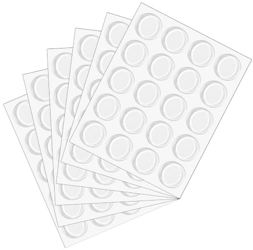 cobee 120PCS Epoxy Stickers 1 Inch Clear Epoxy Dome Seal Stickers for Craft | Waterproof Resin Craft Supplies, Self-Adhesive 3D Cabochon for Pendants, Bottle Caps, Jewelry Making, DIY Decorations