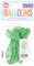 Unique Party Supplies 80029 Latex-Partyluftballons - 30 cm - Neonkalk - 10er-Packung