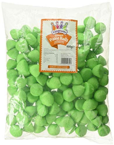 Paintball Marshmallows (Green) Bulk 900G