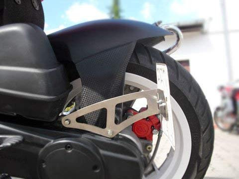 Kennzeichenhalter seitlich Jet C-Tech Force Victories L 50ccm Roller Dark Side Jetforce Halter Kennzeichen C Tech Nummernschildhalter Tuning