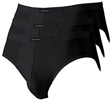 Mey 3 Stck Dry Cotton Jazz-Pants 46019 (7, schwarz)