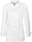 BP Gourmet 1544-400-21 Kochjacke für Damen - Langärmelig - 65% Polyester, 35% Baumwolle - Standard Passform - Größe: XS - Farbe: weiß