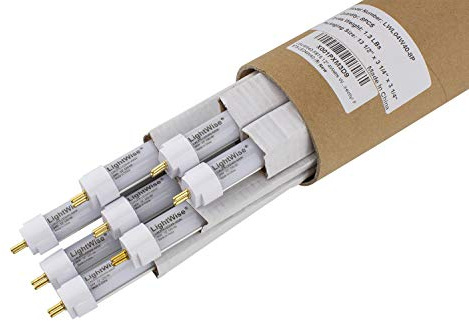 LightWise Lwl4W40-F8T5 12 4Watts White Led T5 Tube With 4000K To Retrofit For 8W T5 Fluorescent Tube Of Your Under-Cabinet Lights To Get Over 50% Energy Saving! Replace Directly! F8T5-Led4W40 (8)