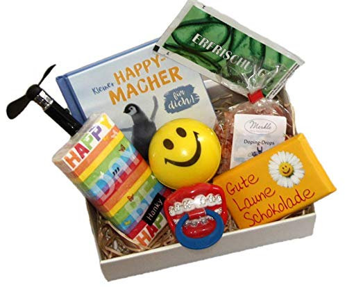 Geschenkbox Erste Hilfe bei schlechter Laune | Happy Macher Geschenke | schlechte Laune Entferner | Gute Laune Geschenk | Glücklich macher