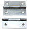 2X Large 50mm Polished Chrome Cupboard Hinges Cabinet Furniture Chest Trunk…