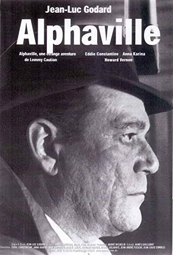 Alphaville - Lemmy Caution gegen Alpha 60 - Jean-Luc Godard - Presseheft